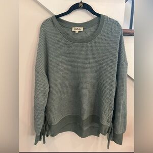 Listicle Crew Neck Sweater
